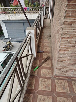 Balcony in 2 BHK Apartment at Paschim Vihar – for Rent