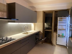 Kitchen in 4 BHK Apartment at Raj Grandeur, Powai – for Rent