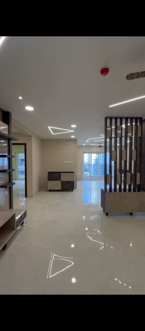 Living Room in 3 BHK Apartment at Poulomi Avante, Kokapet – for Rent