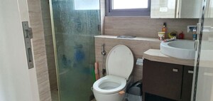 Bathroom in 2.5 BHK Apartment at Wadhwa Imperial Heights, Goregaon West – for Rent