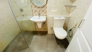 Bathroom in 3 BHK Builder Floor at Mullanpur – for Sale