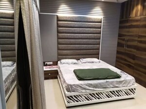 Bedroom in 2 BHK Apartment at Dosti Group Imperia, Manpada – for Rent