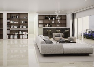 Living Room in 3 BHK Apartment at SKAV Grande, Whitefield – for Sale