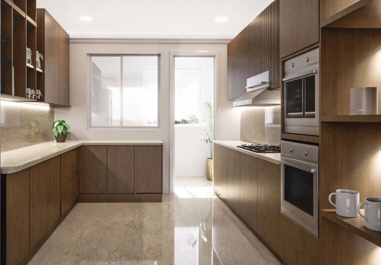 Kitchen, skav-grande 3 Bedroom 3647 Sq.Ft. Apartment In Whitefield Bangalore 10168616