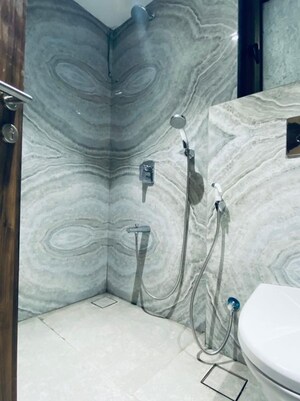 Bathroom in 2 BHK Apartment at Hubtown Seasons, Chembur – for Rent