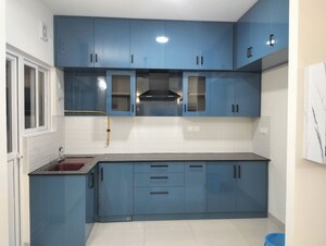 Kitchen in 2 BHK Apartment at Adarsh Greens, Kogilu – for Rent