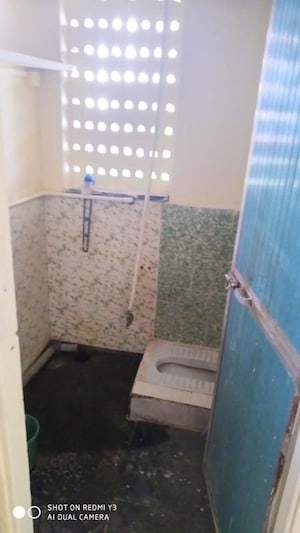 Bathroom in 1 RK Apartment at Neminath CHS Dadar West, Dadar West – for Rent