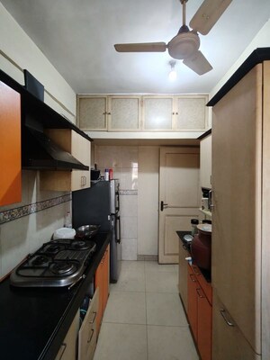 Kitchen in 2 BHK Apartment at Sun Glory, Powai – for Rent