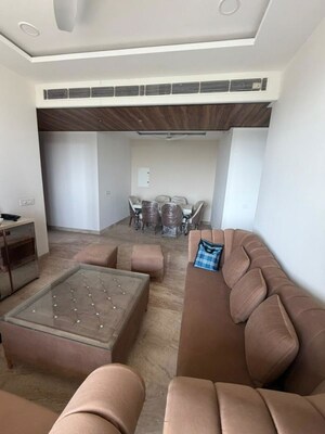 Living Room in 3 BHK Apartment at Ambience Creacions, Sector 22 – for Rent