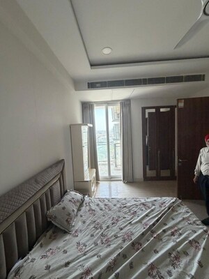 Bedroom in 3 BHK Apartment at Ambience Creacions, Sector 22 – for Rent