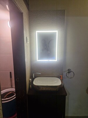 Bathroom in 2 BHK Apartment at Pranay Nagar CHS, Borivali West – for Sale