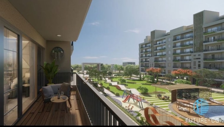 Exterior View, pir machalla 3 Bedroom 1800 Sq.Ft. Apartment In Pir Machalla Zirakpur 10198028