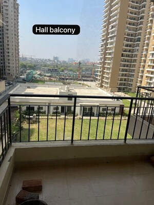 Balcony in 3 BHK Apartment at Amrapali Crystal Homes, Sector 76 – for Rent