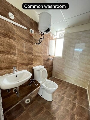 Bathroom in 3 BHK Apartment at Amrapali Crystal Homes, Sector 76 – for Rent