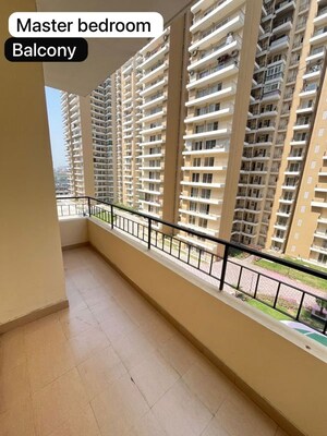 Balcony in 3 BHK Apartment at Amrapali Crystal Homes, Sector 76 – for Rent