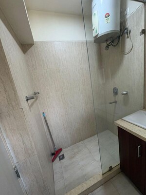 Bathroom in 3 BHK Apartment at DLF The Skycourt, Sector 86 – for Rent