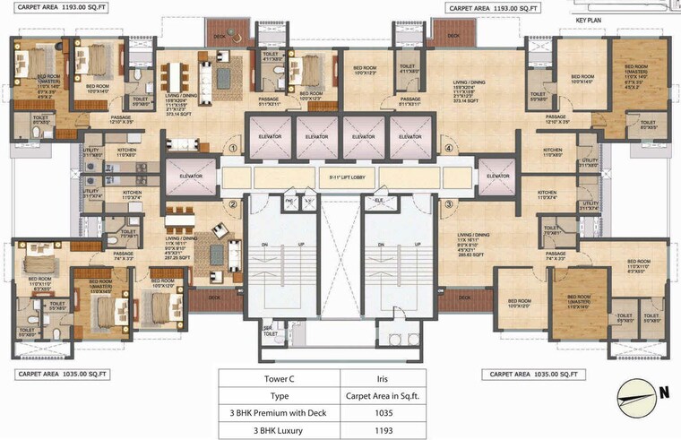 Floor Plan, runwal-avenue 2 Bedroom 630 Sq.Ft. Apartment In Kanjurmarg East Mumbai 10214845