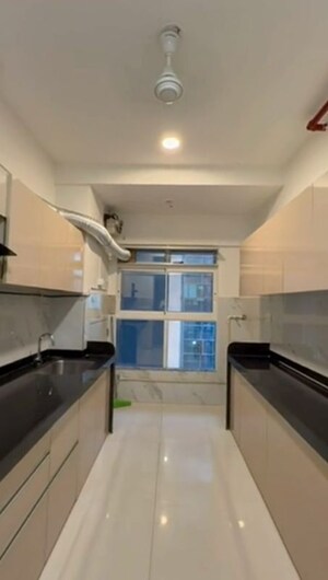 Kitchen in 3 BHK Apartment at Wadhwa Dukes Horizon, Chembur – for Rent