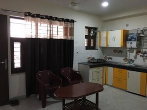 Living Room in 2 BHK Builder Floor at RWA Residential Society Sector 46, Sector 46 – for Rent
