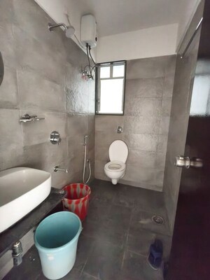 Bathroom in 2 BHK Apartment at Vasupujya Neco Beaumont, Nibm Annexe – for Rent
