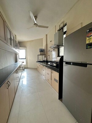 Kitchen in 3 BHK Apartment at Kumar Presidency, Koregaon Park – for Rent