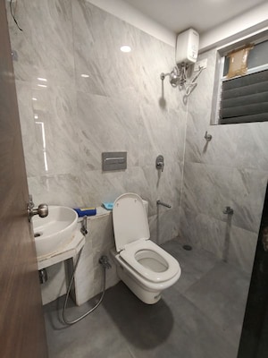 Bathroom in 2 BHK Apartment at JK Iris, Mira Road – for Rent
