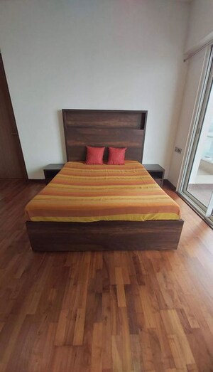 Bedroom in 3 BHK Apartment at Omkar Alta Monte, Malad East – for Rent