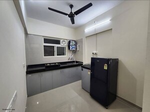 Kitchen in 1 RK Apartment at Nyati Elysia, Kharadi – for Rent