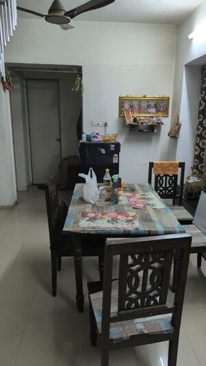 Bedroom in 2 BHK Apartment at Shroff Signature Heights, Wakad – for Rent