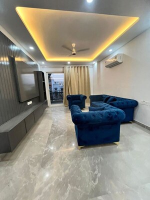 Living Room in 4 BHK Builder Floor at Sushant Lok ii – for Rent