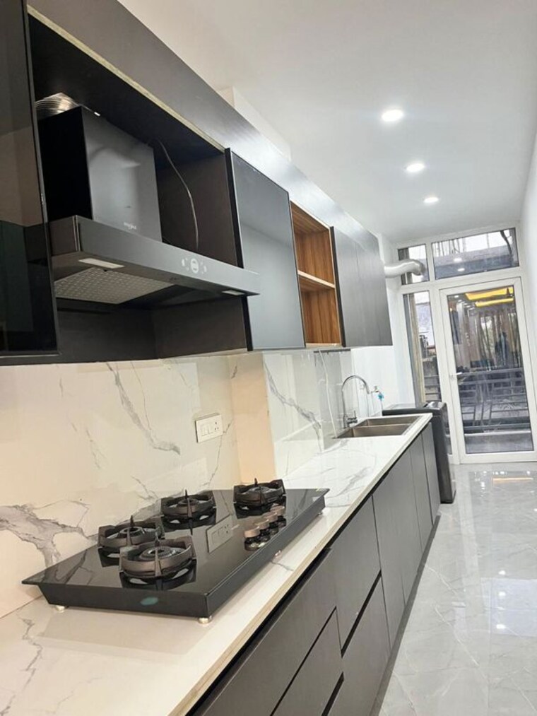 Kitchen, sushant lok ii 4 Bedroom 4500 Sq.Ft. Builder Floor In Sushant Lok ii Gurgaon 10215055