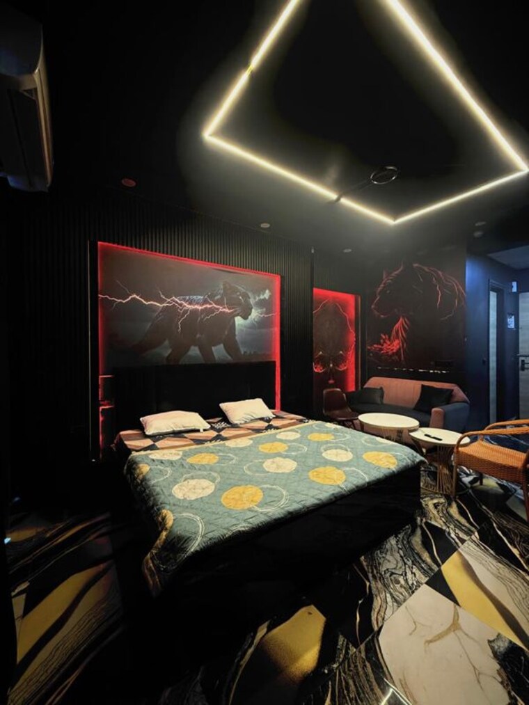 Bedroom, gaur-city-center Studio 585 Sq.Ft. Apartment In Sector 4 Greater Noida Greater Noida 10215124