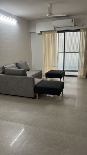 Living Room in 2 BHK Apartment at Adani Atelier Greens, Koregaon Park – for Rent