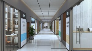 Building Lobby in  Office Space at Shriram Nagar CHS, Aundh – for Rent