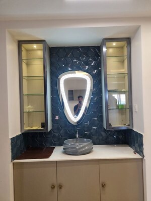 Living Room in 2 BHK Apartment at Lansum Eden Gardens, Kondapur – for Rent