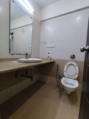 Bathroom in 2 BHK Apartment at Panch Mahal, Powai – for Rent