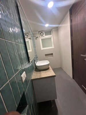 Bathroom in 2 BHK Builder Floor at Saket – for Rent