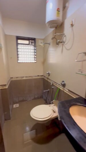 Bathroom in 2 BHK Apartment at Kshitij Building, Chembur – for Rent
