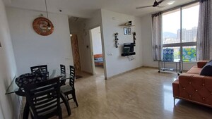Living Room in 2 BHK Apartment at Hiranandani Eagleridge Wing A, Thane West – for Rent