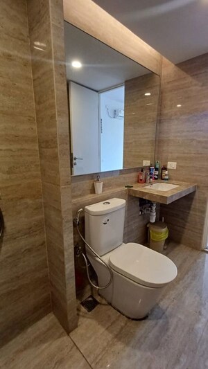 Bathroom in 2 BHK Apartment at Hiranandani Eagleridge Wing A, Thane West – for Rent