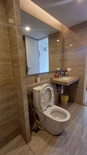 Bathroom in 2 BHK Apartment at Hiranandani Eagleridge Wing A, Thane West – for Rent