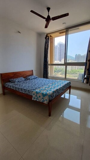 Bedroom in 2 BHK Apartment at Hiranandani Eagleridge Wing A, Thane West – for Rent