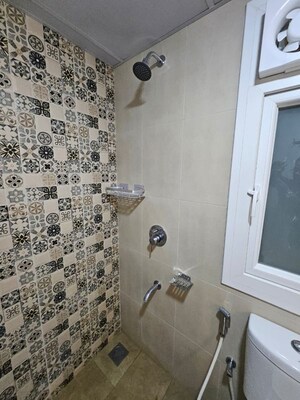 Bathroom in 1.5 BHK Apartment at Brigade El Dorado, Bagaluru – for Rent