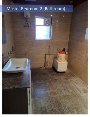 Bathroom in 4 BHK Apartment at Pristine Constellation, Aundh – for Rent