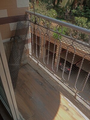 Balcony in 2 BHK Apartment at Vijay Residency Phase III, Kavesar – for Sale