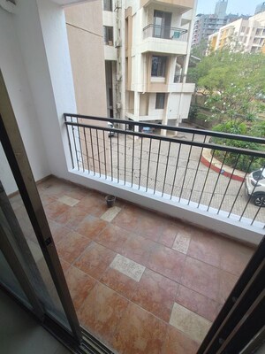 Balcony in 2 BHK Apartment at Trimurti Wateridge, Undri – for Rent