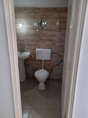 Bathroom in 3 BHK Apartment at Ajnara Homes, Sector 16b Greater Noida – for Rent