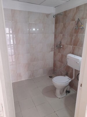 Bathroom in 3 BHK Apartment at Ajnara Homes, Sector 16b Greater Noida – for Rent