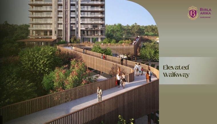 Exterior View, birla-arika 4 Bedroom 4300 Sq.Ft. Apartment In Sector 31 Gurgaon 10215329