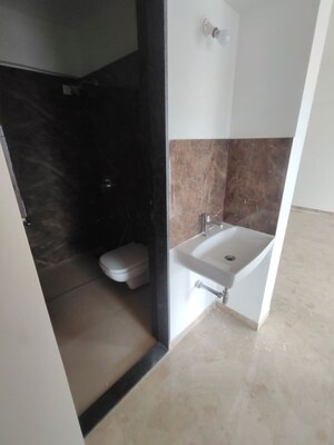 Bathroom in 2 BHK Apartment at Krishna Aviro, Mohammadwadi – for Rent